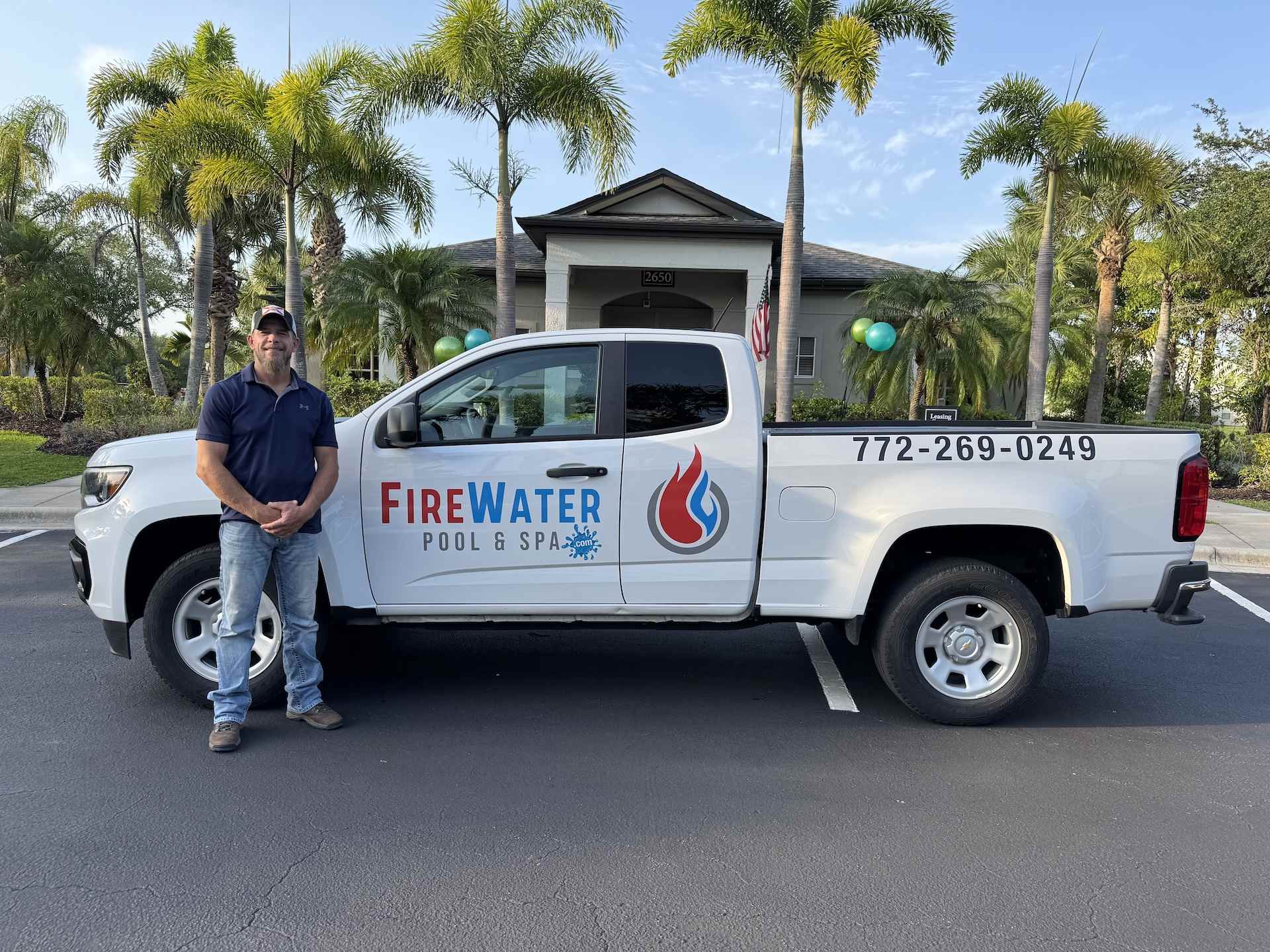 Kevin owner of Firewater Pools